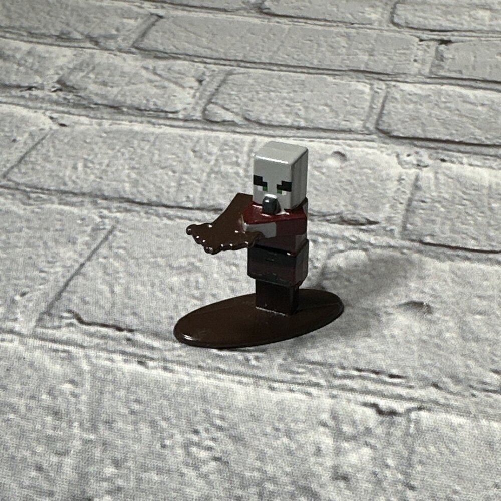 MINECRAFT PILLAGER 1.5” DIE-CAST ACTION FIGURE JADA TOY